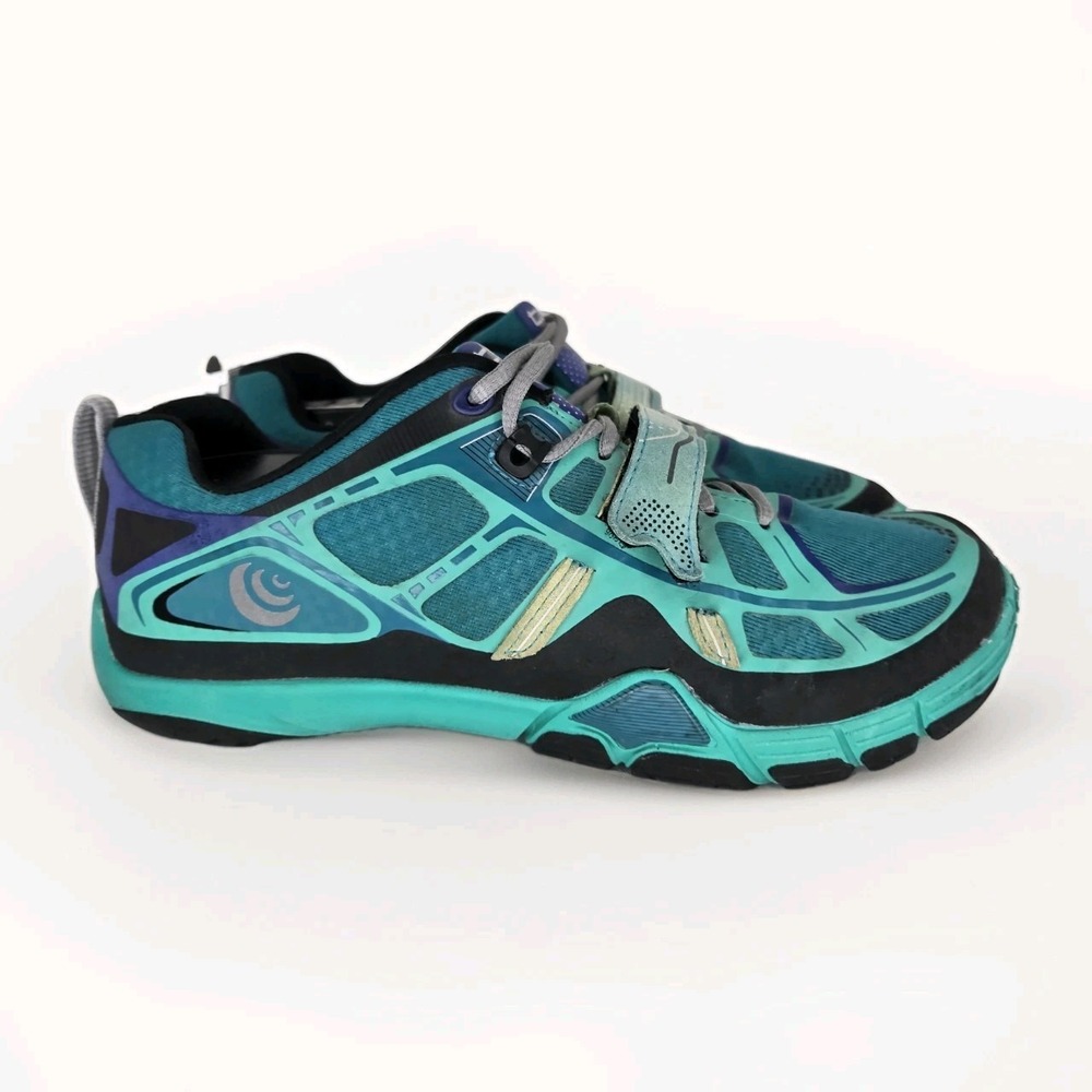 Topo Athletic Halsa Women's 9.5 Emerald Blue Cross Training‎ Shoes 0mm Drop Gym